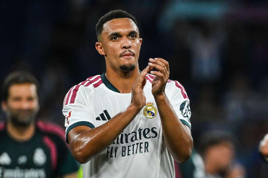 Real Madrid star Trent Alexander‑Arnold.