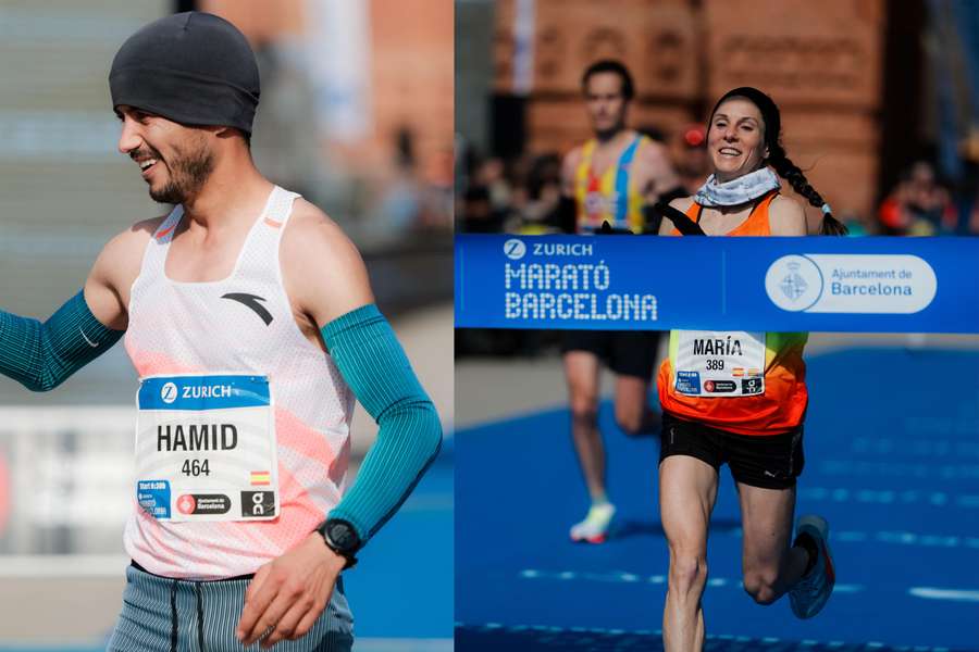 Hamid Ben Daoud y María Lázaro, nuevos campeones de España de maratón