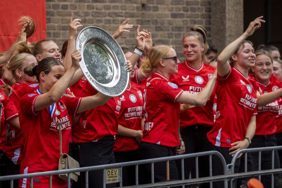 FC Twente viert het kampioenschap