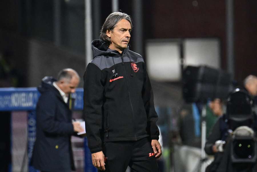 Filippo Inzaghi kon het tij niet keren in Salerno