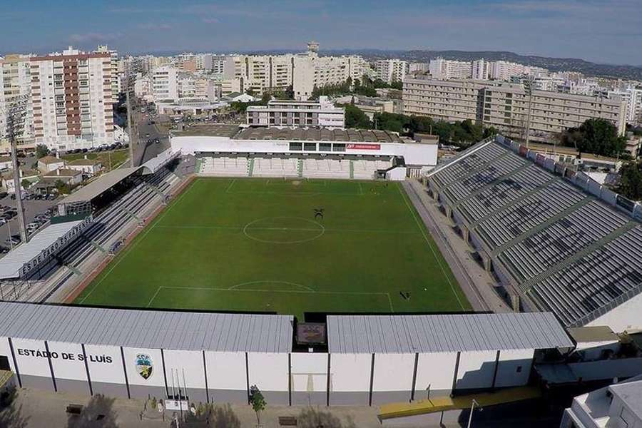 Estádio São Luís, em Faro