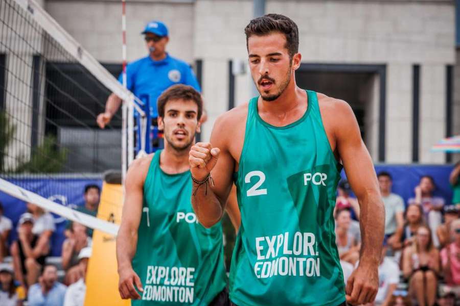 Dupla portuguesa João Pedrosa e Hugo Campos