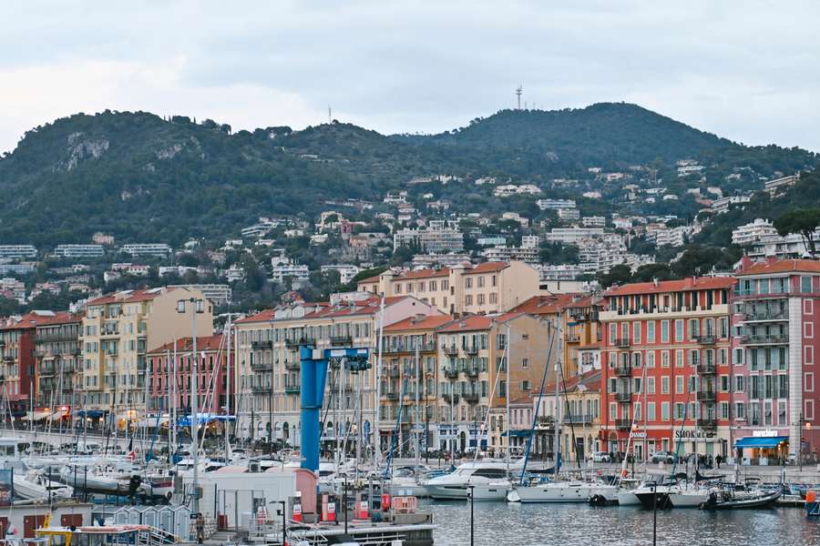 Le port de Nice.