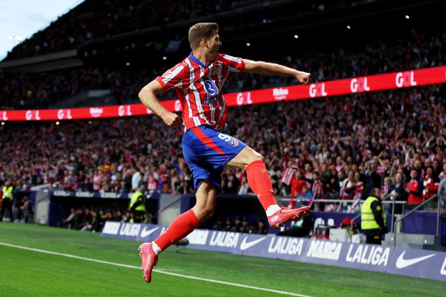 Sorloth comemora um golo