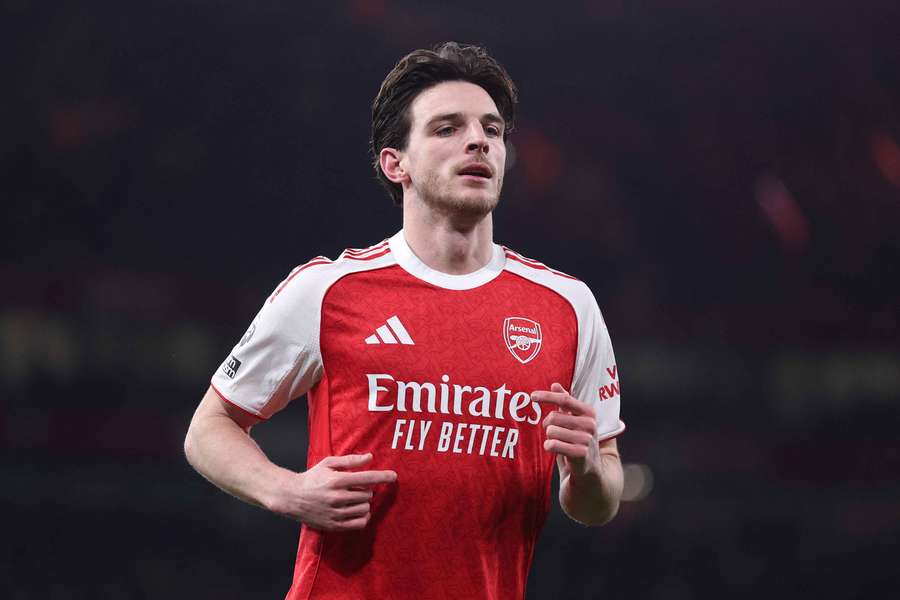 Arsenal's Declan Rice