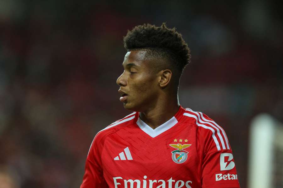 David Neres fez 83 jogos oficiais pelo Benfica