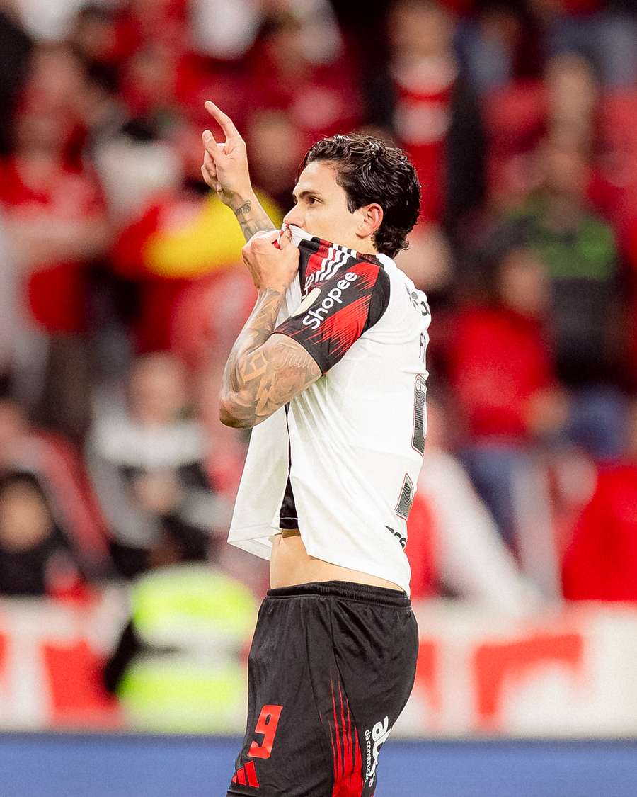 Pedro fechou o placar para o Flamengo contra o Inter Pedro fechou o placar para o Flamengo contra o Inter