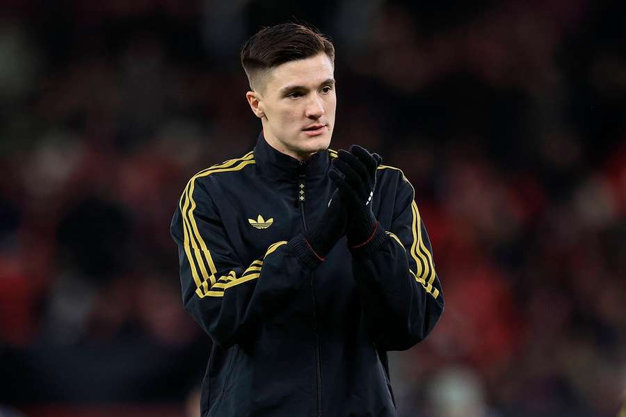 Benjamin Sesko, napastnik Manchester United