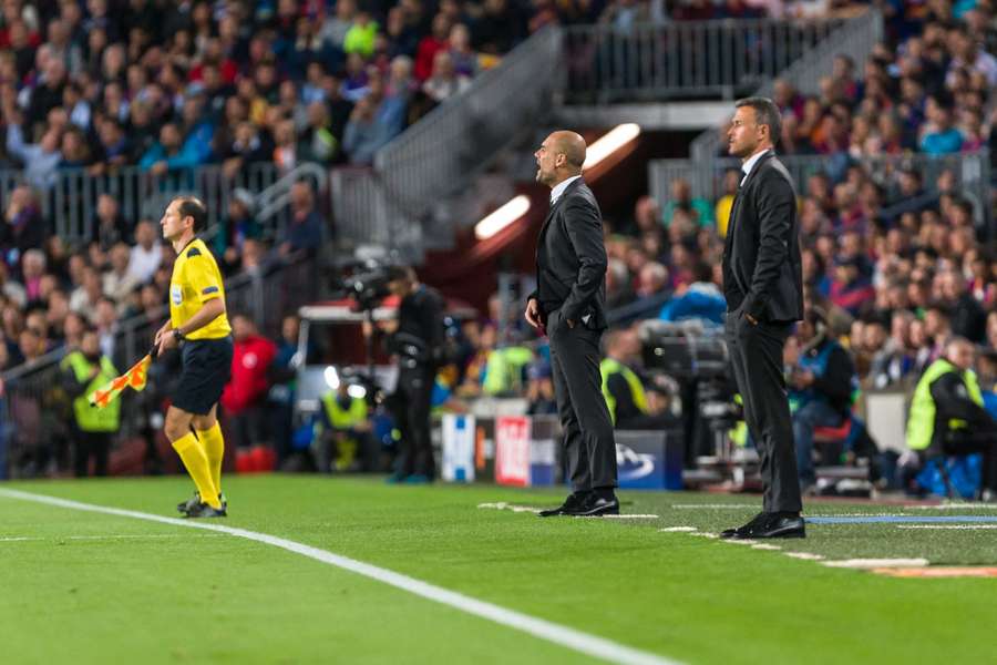 Pep e Lucho, di nuovo faccia a faccia