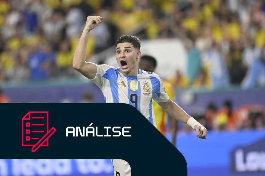 Julian Alvarez assinou pelo Atlético por 95 milhões de euros