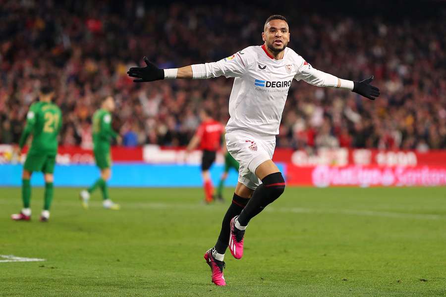 Youssef En-Nesyri netted twice for Sevilla on a great night for the Andalusian side