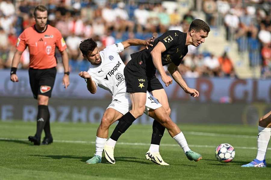 Slovácko dokázalo Slavii vybojovat bod za remízu 0:0.