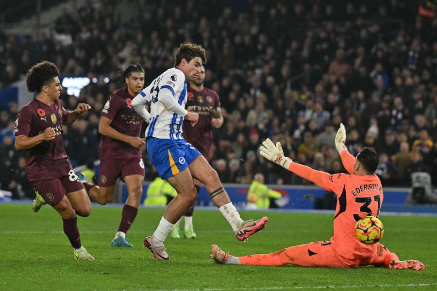 Matt O'Riley a inscrit le but de la victoire pour Brighton