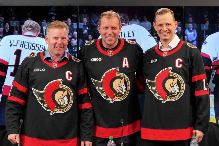 Alfredsson, Heatley a Spezza opäť spolu.