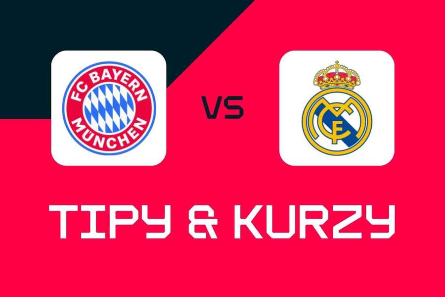 Bayern Mníchov - Real Madrid: Tipy, najlepšie stávky a kurzy (Liga majstrov).