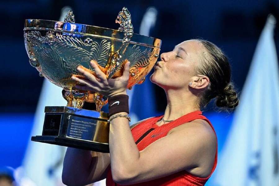 Anisimova já havia vencido o WTA 1000 de Doha, em fevereiro