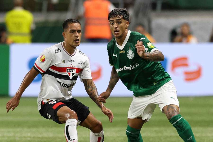Palmeiras e São empataram sem gols no Allianz Parque