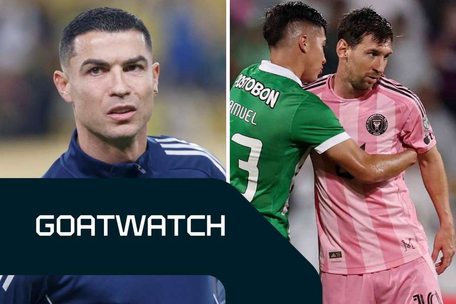 GOATwatch: Der wöchentliche Vergleich zwischen Cristiano Ronaldo und Lionel Messi GOATwatch: Der wöchentliche Vergleich zwischen Cristiano Ronaldo und Lionel Messi