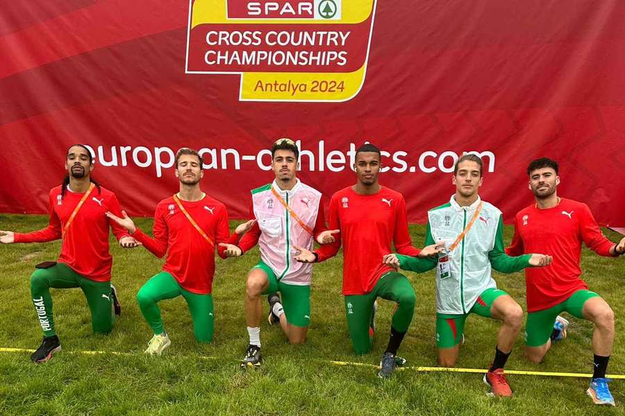Os atletas masculinos de Portugal nos Europeus de corta-mato