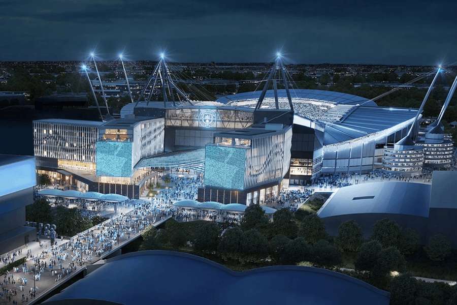 Takto by měl stadion Etihad vypadat po dokončení plánů.