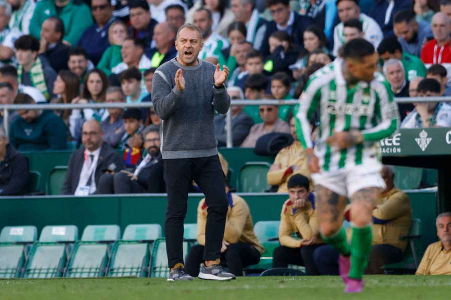 Flick's side drew 2-2 at Betis