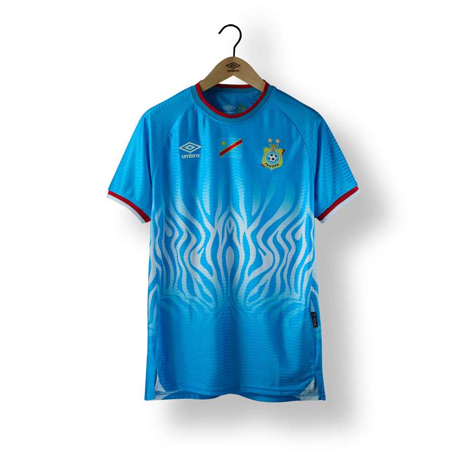Das Heimtrikot des Kongo in Blau