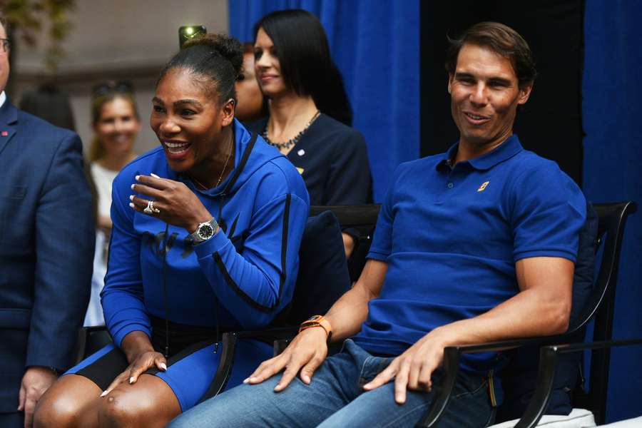 Serena Williams și Rafael Nadal în 2018