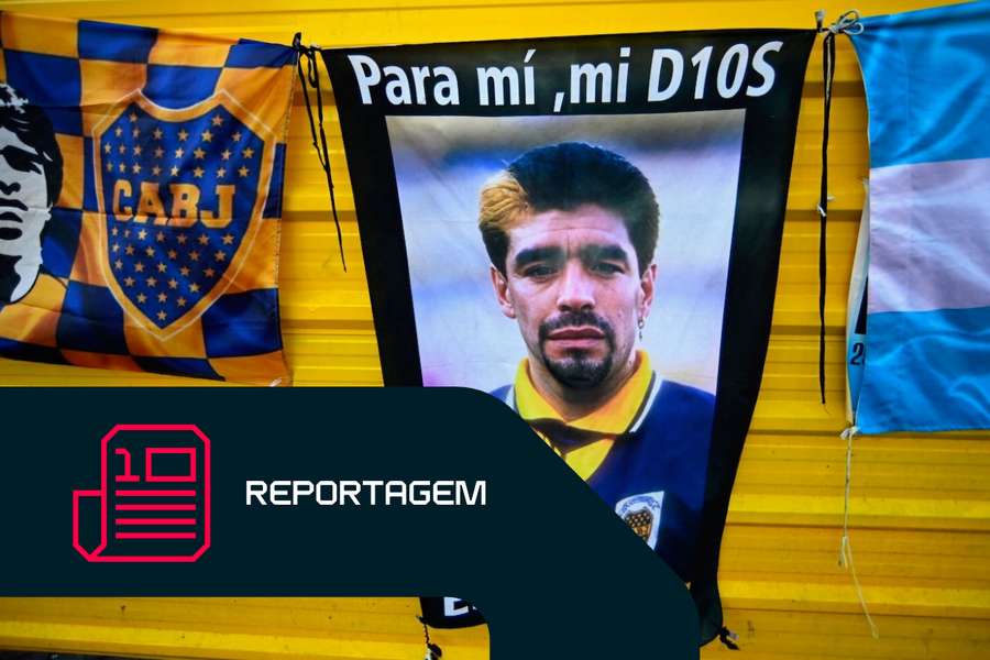 Diego Armanda Maradona continua vivo no coração de muitos adeptos de futebol