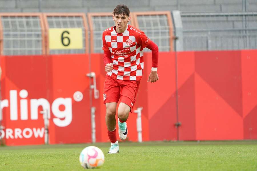 Noa Kljajič ještě v barvách Mohuče.