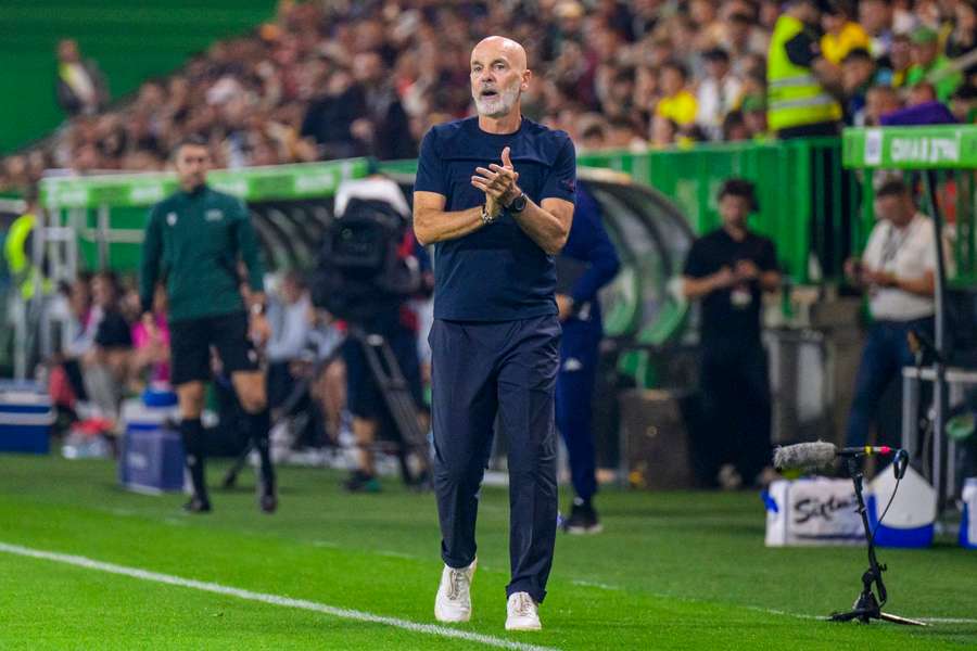 Stefano Pioli durante Polissya-Fiorentina