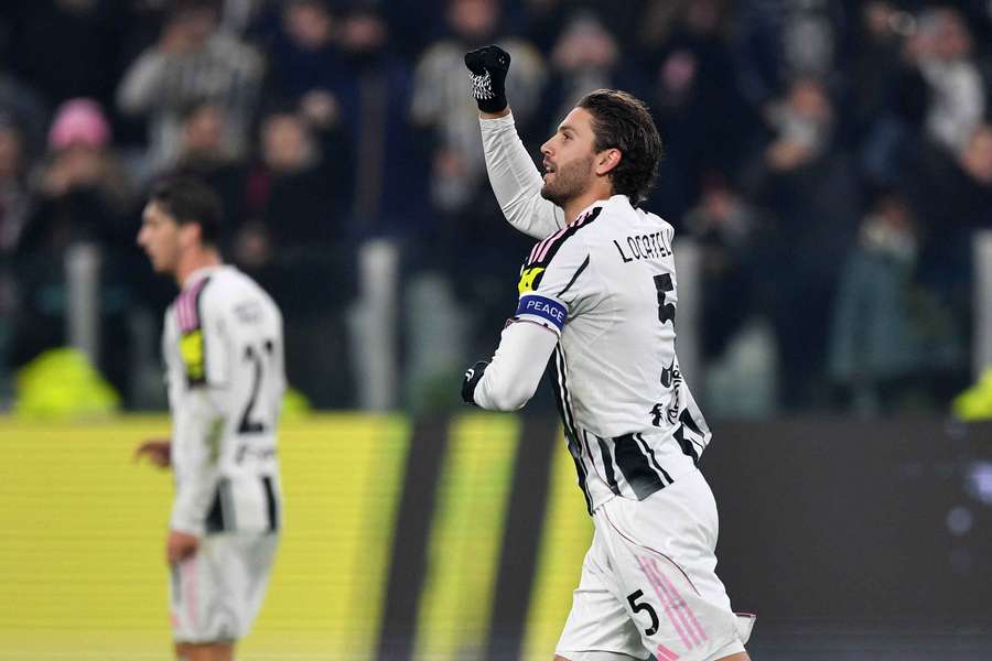 A celebração de Manuel Locatelli