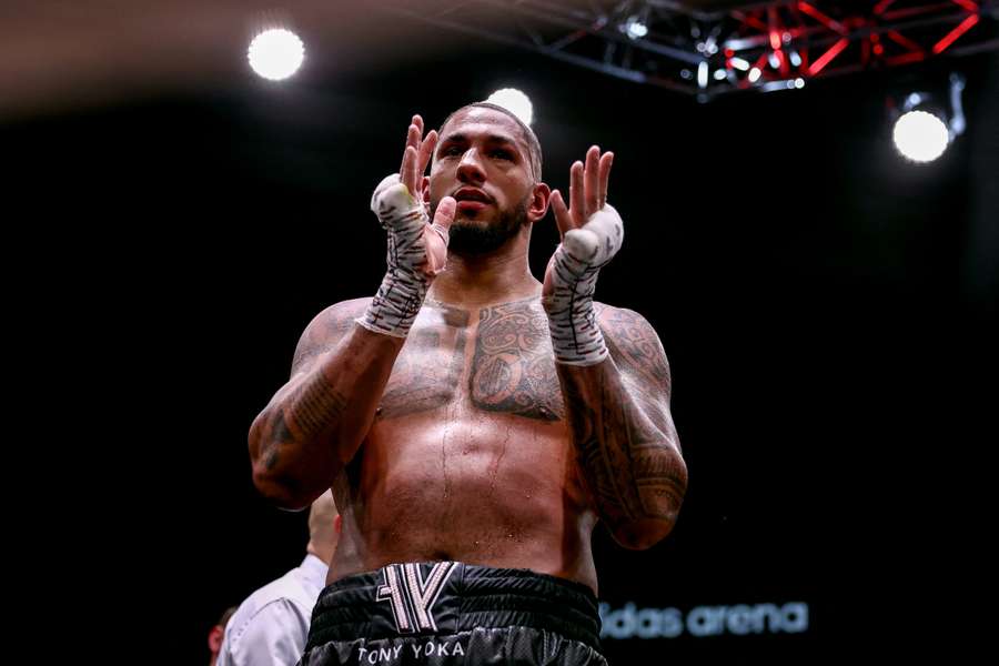 Tony Yoka. Tony Yoka.