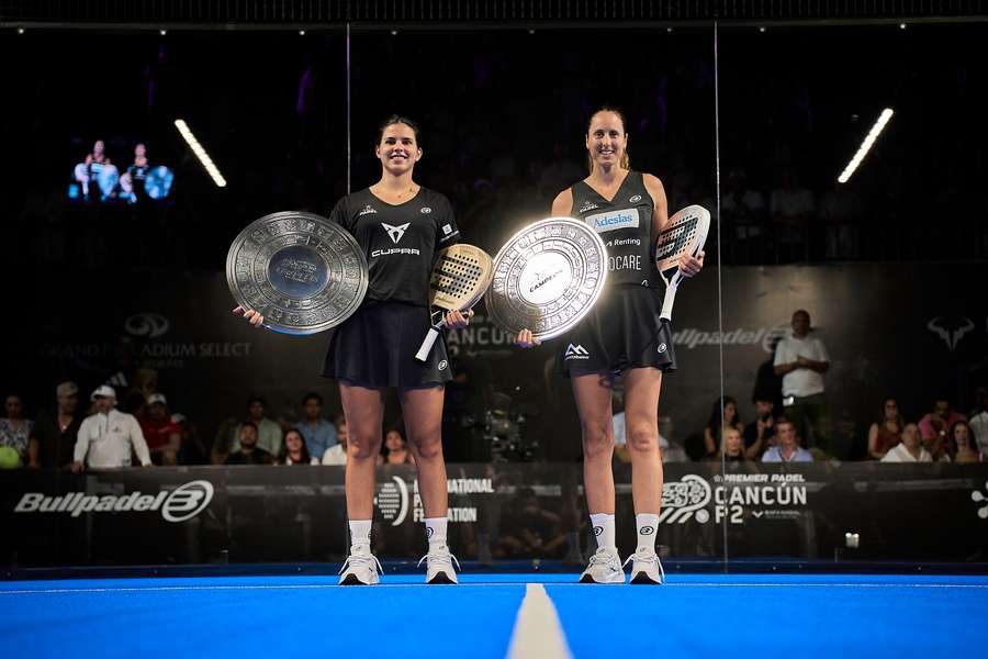 Delfi Brea y Gemma Triay, campeonas en Cancún