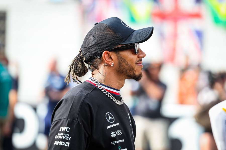 Lewis Hamilton não venceu pela Mercedes em 2022