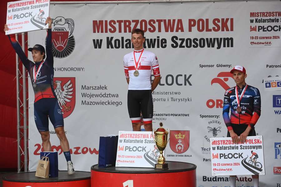 Norbert Banaszek odzyskał tytuł mistrzostw Polski w wyścigu ze startu wspólnego elity