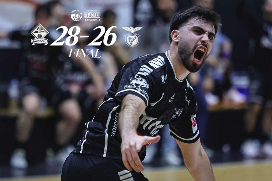 Águas Santas surpreendeu Benfica em casa