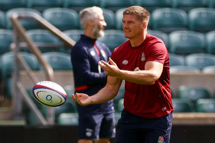 Farrell during training