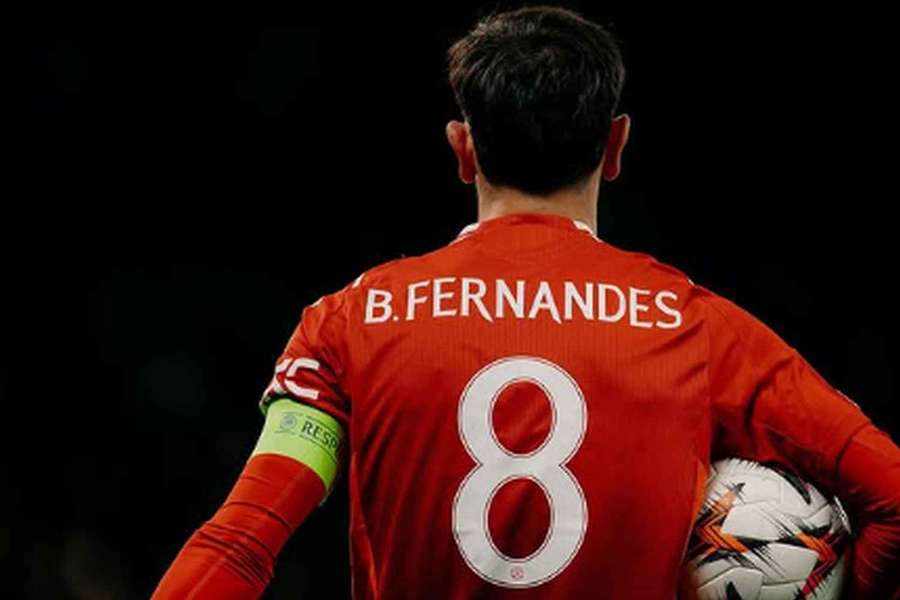 Kapitán Rudých ďáblů Bruno Fernandes