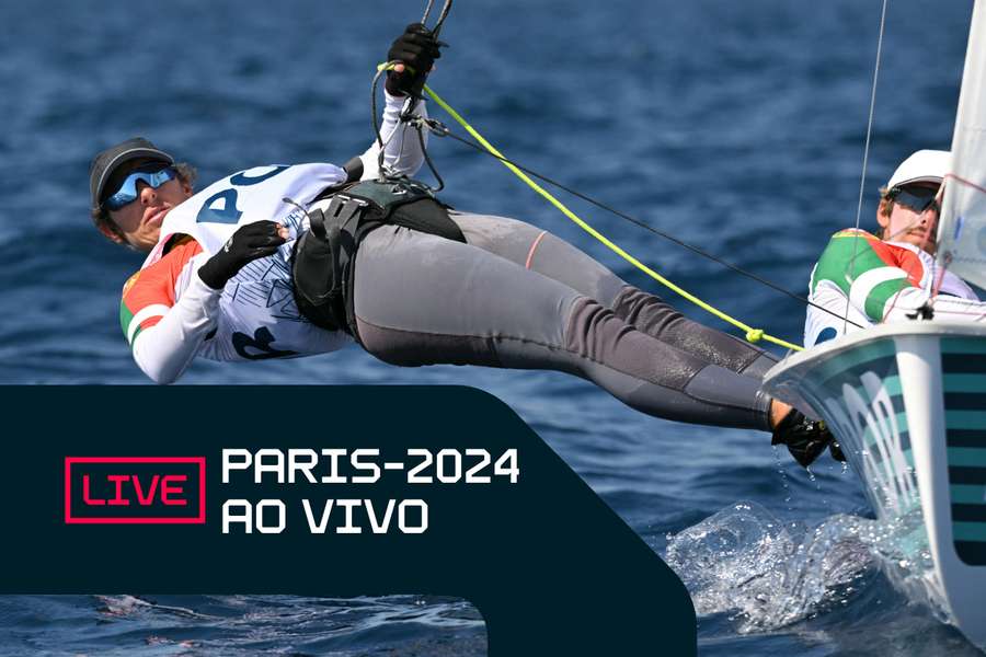 Carolina João e Diogo Costa na medal race