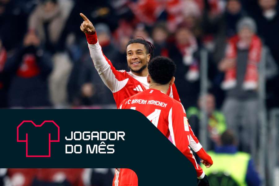 Michael Olise festeja golo contra o Wolfsburgo em janeiro