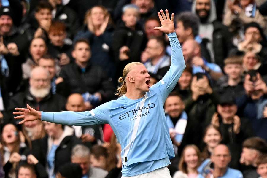 Haaland chegou a 11 gols na atual edição da Premier League