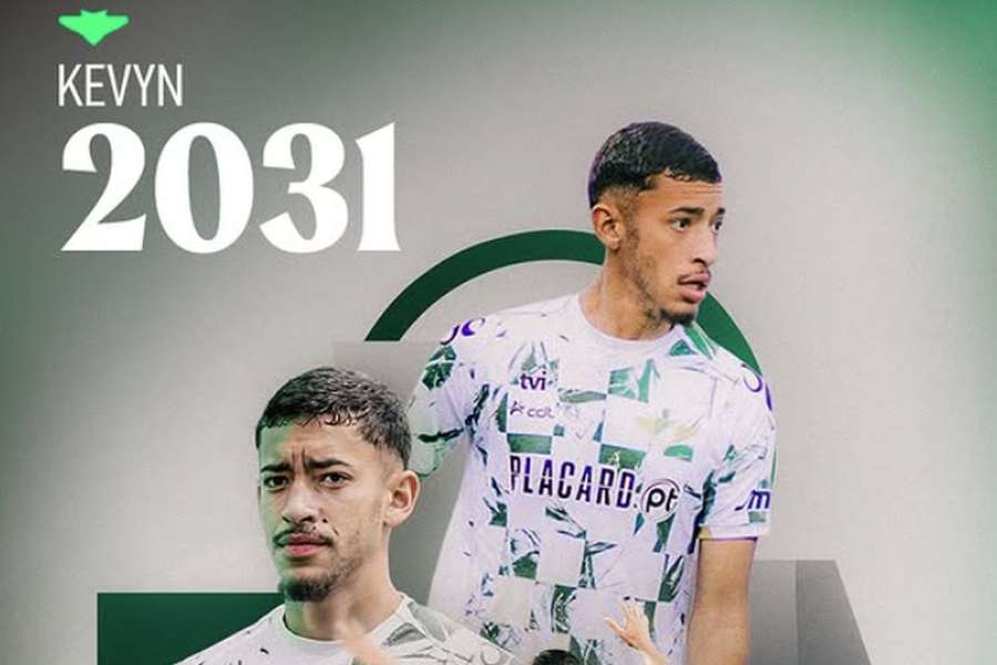 Kevyn Monteiro assinou pelo Moreirense até 2031 Kevyn Monteiro assinou pelo Moreirense até 2031