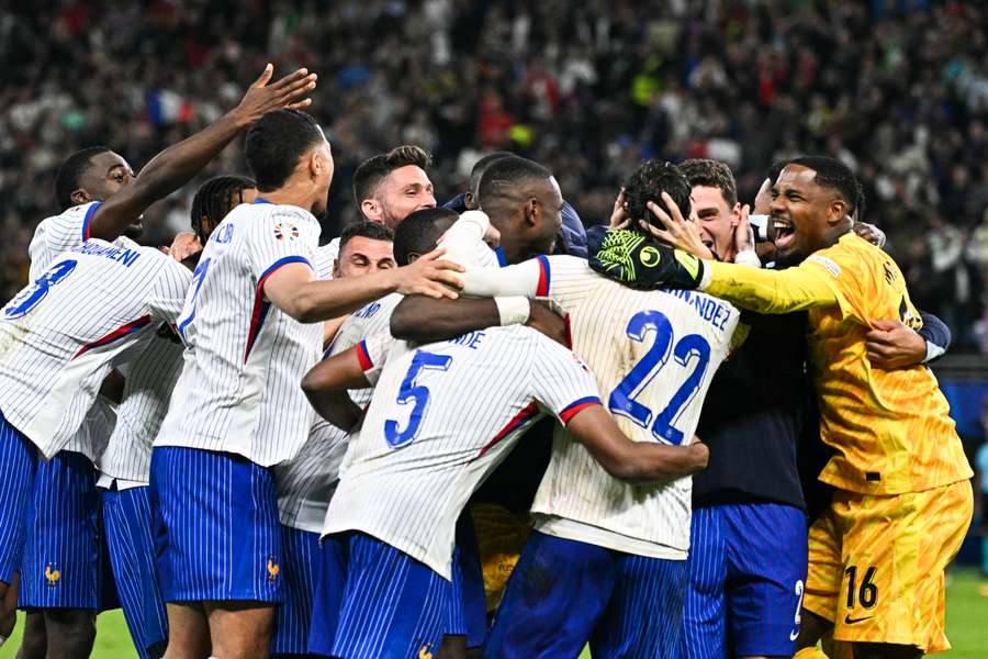 A França está em mais uma semifinal de Eurocopa