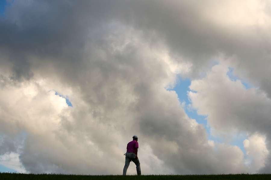 Heavy fog has delayed the restart of play on Saturday at the PGA Championship