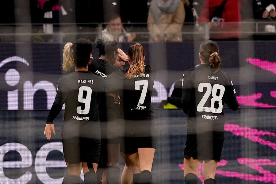 Die Eintracht-Damen gewinnen zum Abschluss der Champions League