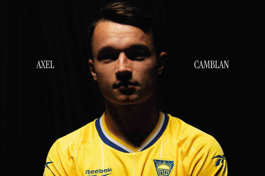 Axel Camblan ao serviço do Estoril Axel Camblan ao serviço do Estoril