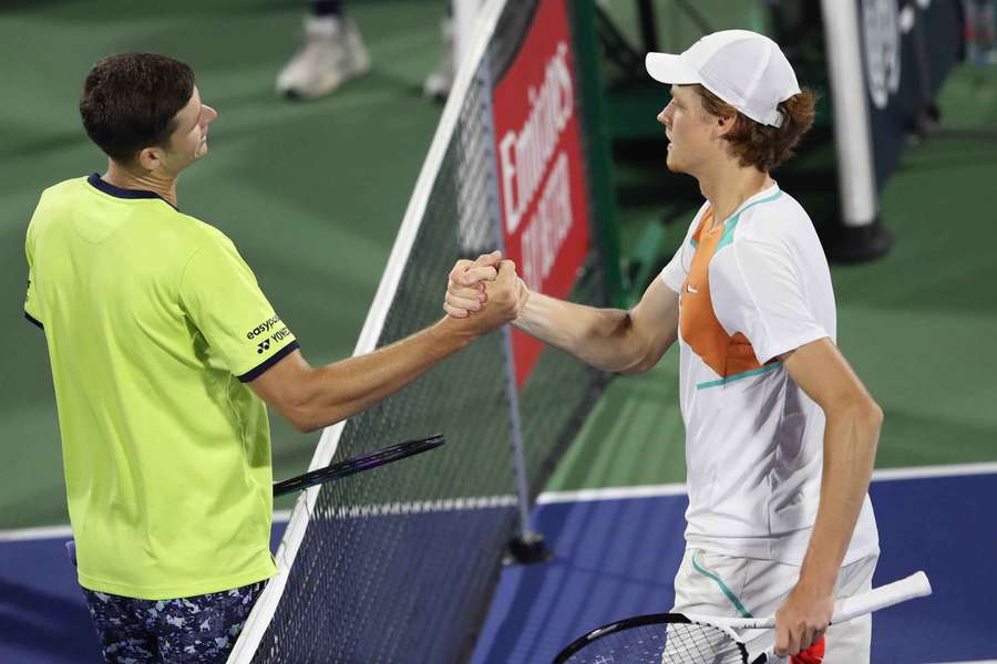 Hurkacz spadł na ósme miejsce rankingu ATP po US Open, rośnie przewaga Sinnera