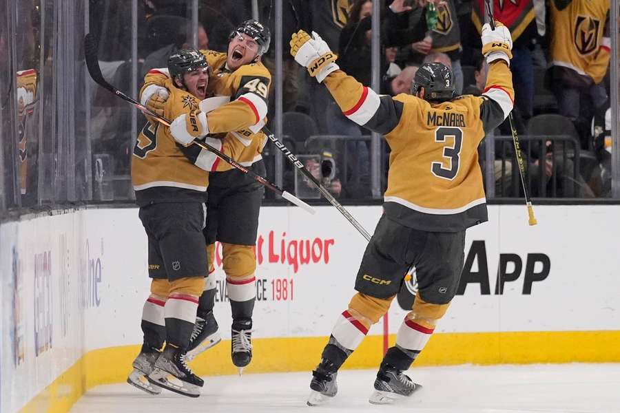 Brendan Brisson decided the game against Pittsburgh with his first career goal for the Vegas Golden Knights