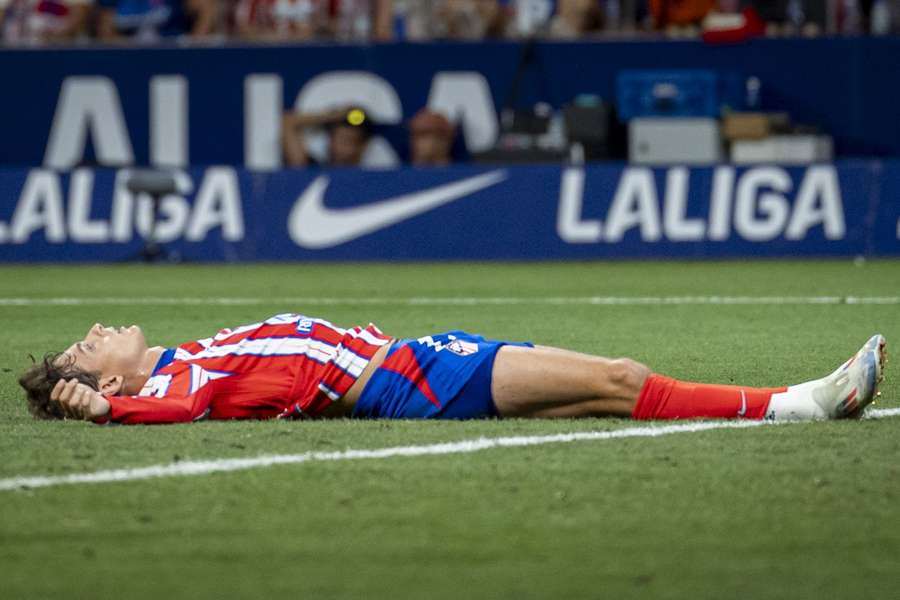 Atletico Madrid speelde voor de tweede keer gelijk dit seizoen