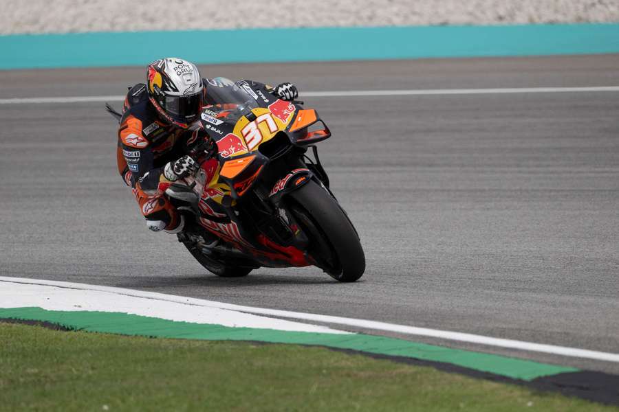 Pedro Acosta à Sepang Pedro Acosta à Sepang